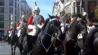 Household Cavalry Freedom of the City of London Parade