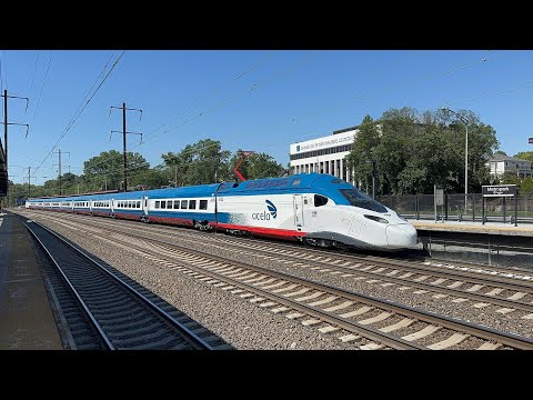 Amtrak NextGen Acela Revenue Service Debut! Riding Train 2154 From Washington DC To Boston (8/28/25)