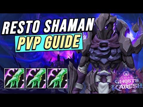 FARSEER  Resto Shaman PvP GUIDE - 11.2 WoW TWW Season 3