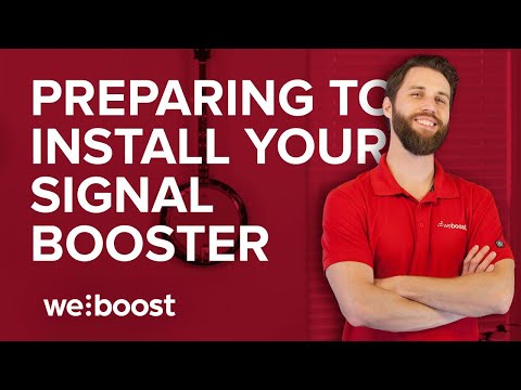 Preparing to install your cell phone signal booster | weBoost
