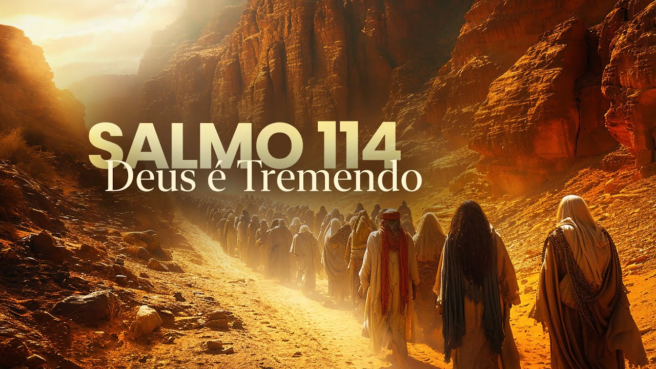 Salmo 114 - Deus é Tremendo | Pr. Leandro B. Peixoto