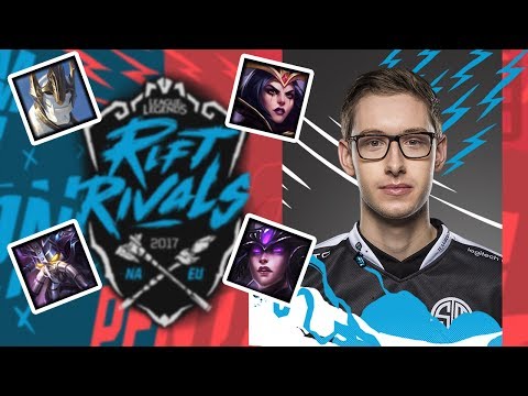 Everything BJERGSEN did at RIFT RIVALS | TSM BJERGSEN HIGHLIGHTS 2017 | #LeagueOfLegends
