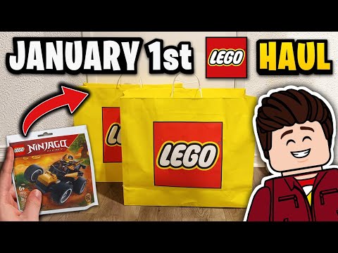 My LEGO January 1st 2026 Haul