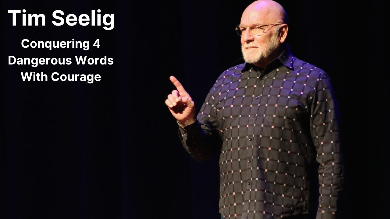 Timothy G Seelig on stage