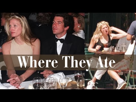 Where JFK Jr. and Carolyn Bessette Ate in New York And What They Ordered