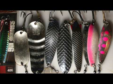 7 Metal lures for shore fishing