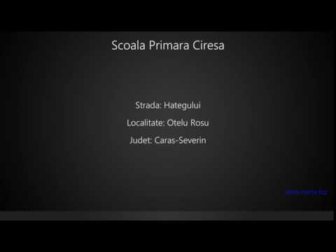 Scoala Primara Ciresa Otelu Rosu