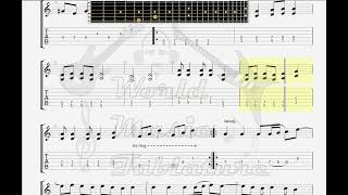 Falconer   Decadence of dignity GUITAR 1 TAB