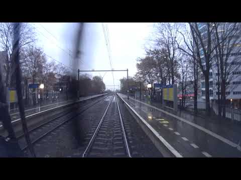 A train driver's view: Rotterdam CS - Amsterdam CS, SLT, 07-Dec-2020.