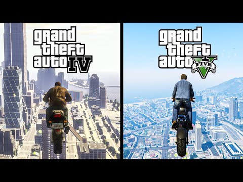 GTA 4 vs. GTA 5 | Ultimate PHYSICS Comparison