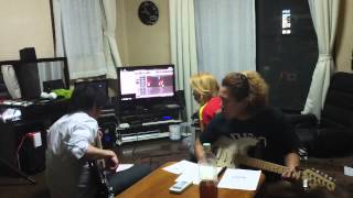 菅原課長との新曲制作 ( MY BACK PAGES )