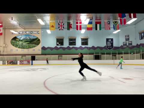 Fancy new loop jump with arms overhead!