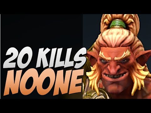 VP.Noone Troll Warlord with 20 KILLS in 7.20 | Dota Gameplay