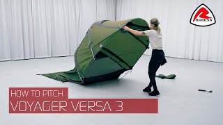 How to Pitch: Voyager Versa 3 | Robens 2023