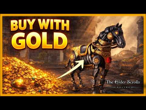 ESO Update 49: Buy Mounts with Gold (No More Crowns!)