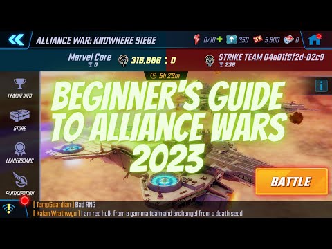 Beginner's Guide to Alliance Wars Marvel Strike Force