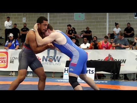 ELLIS MACKENZIE vs SIONE VEIKOSO(TONGA) - 79-86 KG - Wrestling Super Series 3 - Nov 2022 - Freestyle