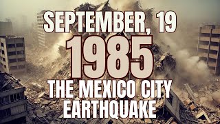SEPT 19, 1985 | The Mexico City Earthquake: A Nation’s Resilience and Rebuilding Efforts