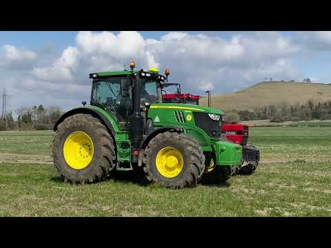 First Time Driving a John Deere 6195