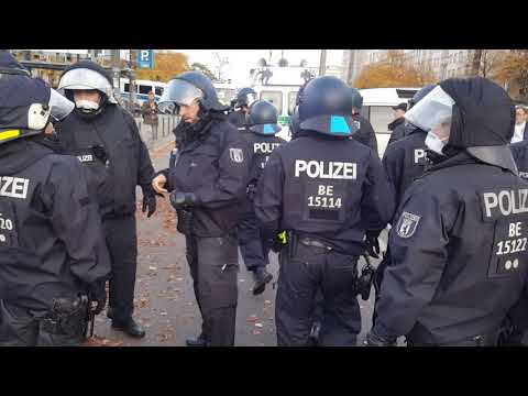 #Polizei #Verhaftungen #Berlin / 25.10.2020
