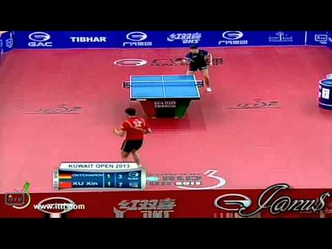 2013 Kuwait Open (ms-qf) XU Xin - OVTCHAROV Dimitrij [Full Match/Short Form]