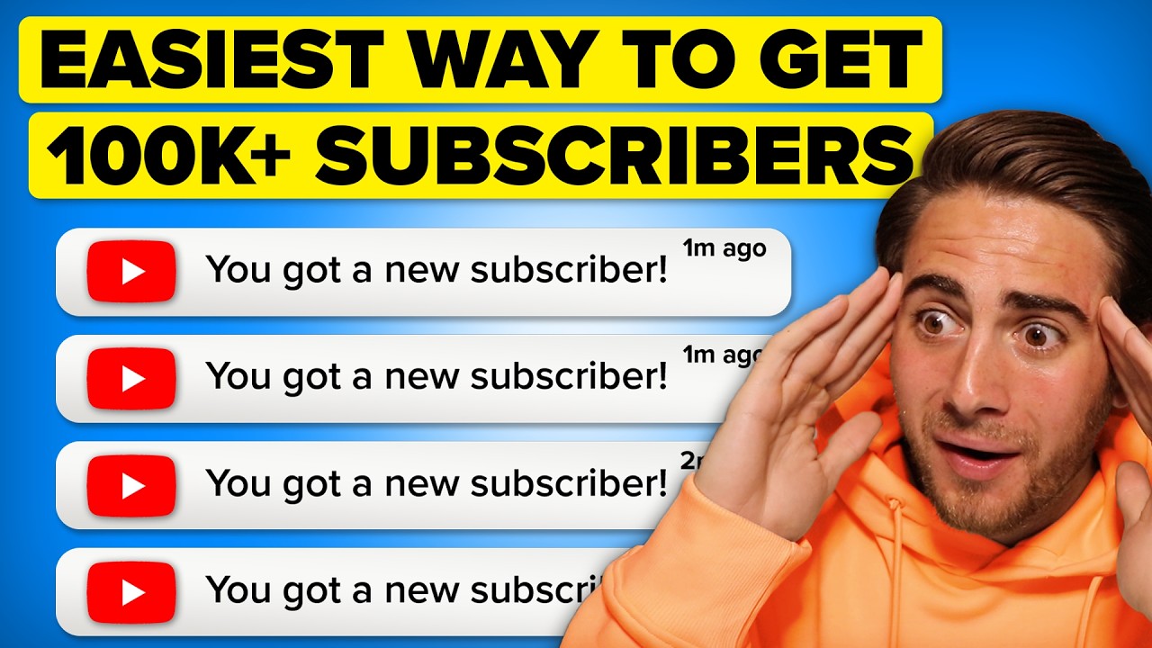 How To Grow 100,000 Subscribers on YouTube in Any Niche (real results)