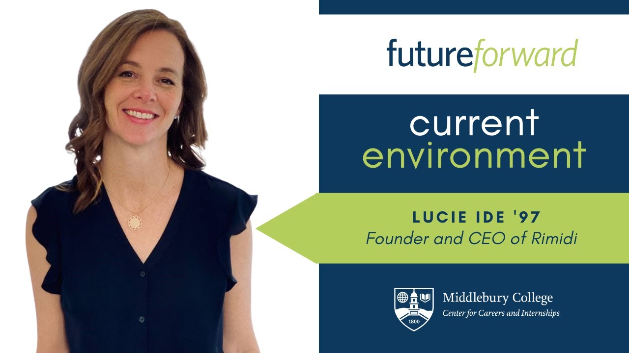 Understanding Today's Health Care Industry: Insights from Rimidi CEO Lucie Ide '97 video thumbnail