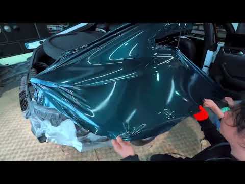 CAXVINYL Factory Direct Metallic Avalon Green Car Wrap Vinyl