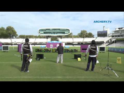 Im Dong Hyun v Oh Jin Hyek – recurve men’s quarterfinal | London 2012 Olympic Test Event