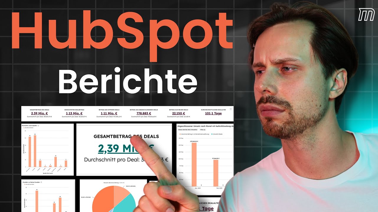 HubSpot Reports erstellen — komplette Anleitung