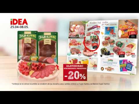 Super cene u NOVOM Idea katalogu 25.04. - 08.05.2016.