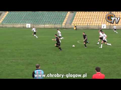 27.04.2013 skrót meczu Rozwój Katowice - Chrobry Głogów 0-1