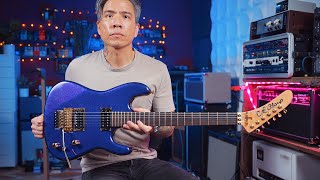 Video thumbnail for C.R. Alsip Neptune FR Purple Flake | Boutique Superstrat by R.J. Ronquillo