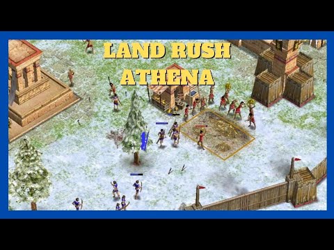 Land Rush Ra?!?! | PegasusRush (Zeus) vs Squash (Ra) #aom #ageofempires