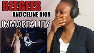 THIS IS IMMORTAL!!😭 BeeGees -  immortality | reaction