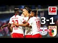 RB Leipzig vs. FC Augsburg I 3-1 I All Goals I Werner, Schick & Co. Top at Christmas