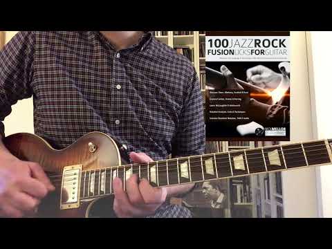 100 Jazz Rock Fusion Licks For Guitar-3 Pat Metheny Style Licks with TAB