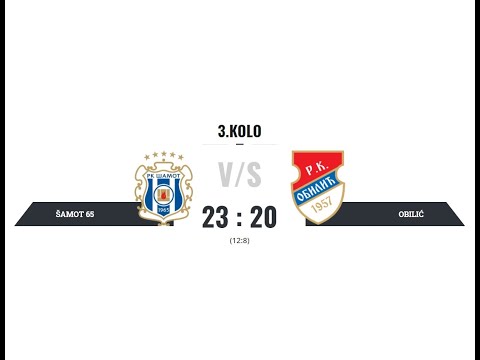 ARKUS liga 3  kolo  RK Šamot 65   RK Obilić