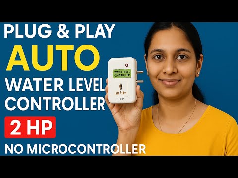 Semi Automatic Water Level Controller System Plug