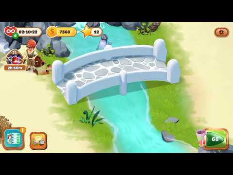 Lost island 67 level Blast Adventure 🌴Gameplay Story