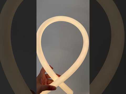 Гибкий круглый LED неон 24mm 100% силикон Premium