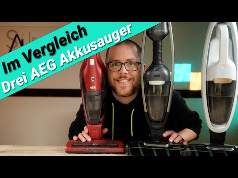 AEG QX7 vs. AEG QX9 vs. AEG CX7 - Drei Akku-Staubsauger von AEG im direkten Vergleich!