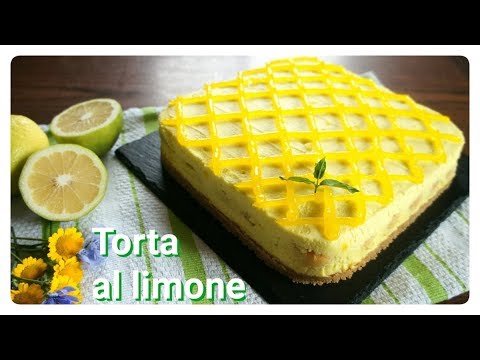 Torta al limone senza cottura