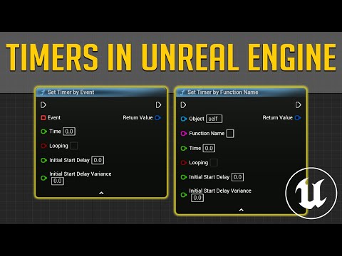 Set Timer By Function Name/Event | Unreal Engine 5 Tutorial
