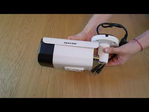 CAMERA SUPRAVEGHERE EXTERIOR 8MP 40M EYECAM EC-AHDCVI4177 - www.1cctv.ro