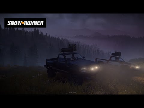 Snowrunner Walkthrough Part 19 in Co-op I Map exploration and upgrading Pacific P12. [1440p 60FPS]