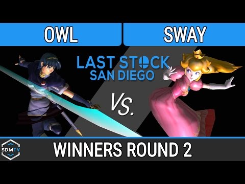 LSSD 87 - Owl (Marth) vs. B2S | Sway (Peach) - SSBM WR2 - Smash Melee