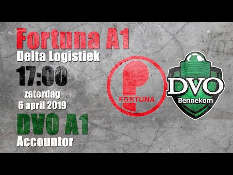 Play-off 2: Fortuna/Delta Logistiek A1 - DVO/Accountor A1 06-04-2019