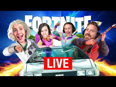 🔴 LIVE Fortnite Family Battle (with Q&A)