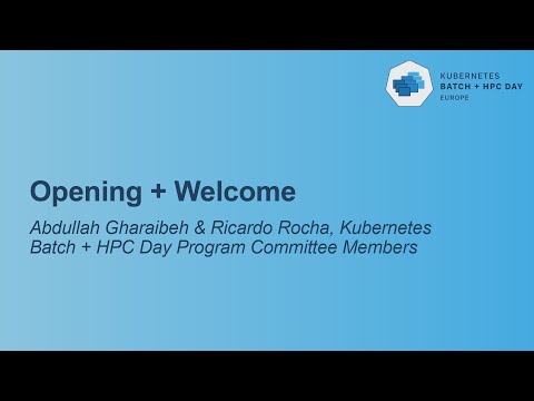 Opening + Welcome - Abdullah Gharaibeh & Ricardo Rocha